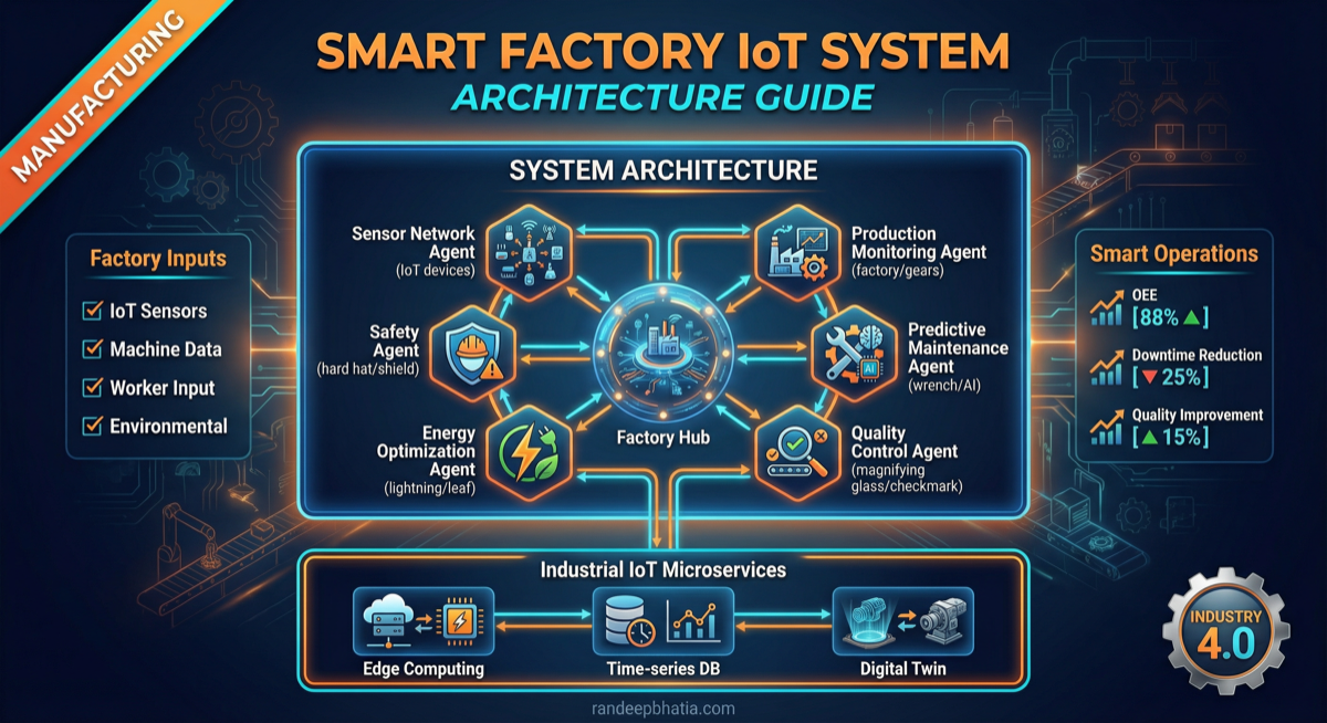Smart Factory Iot System Architecture | AI Architecture | Randeep ...