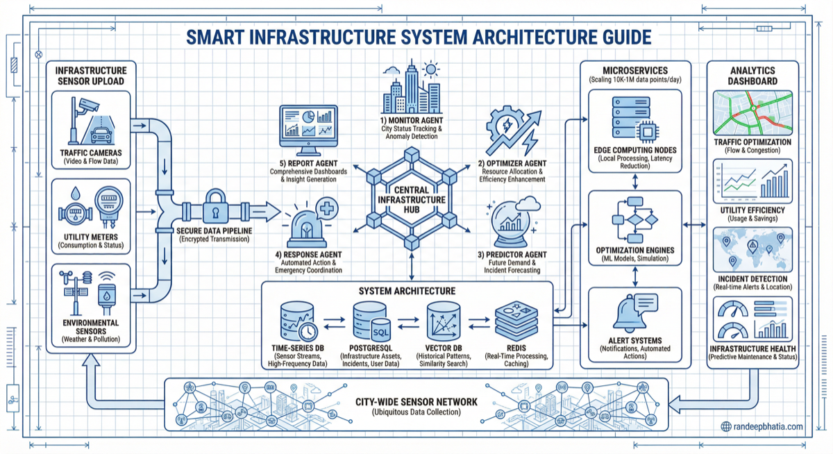 Smart Infrastructure System Architecture | AI Architecture | Randeep ...
