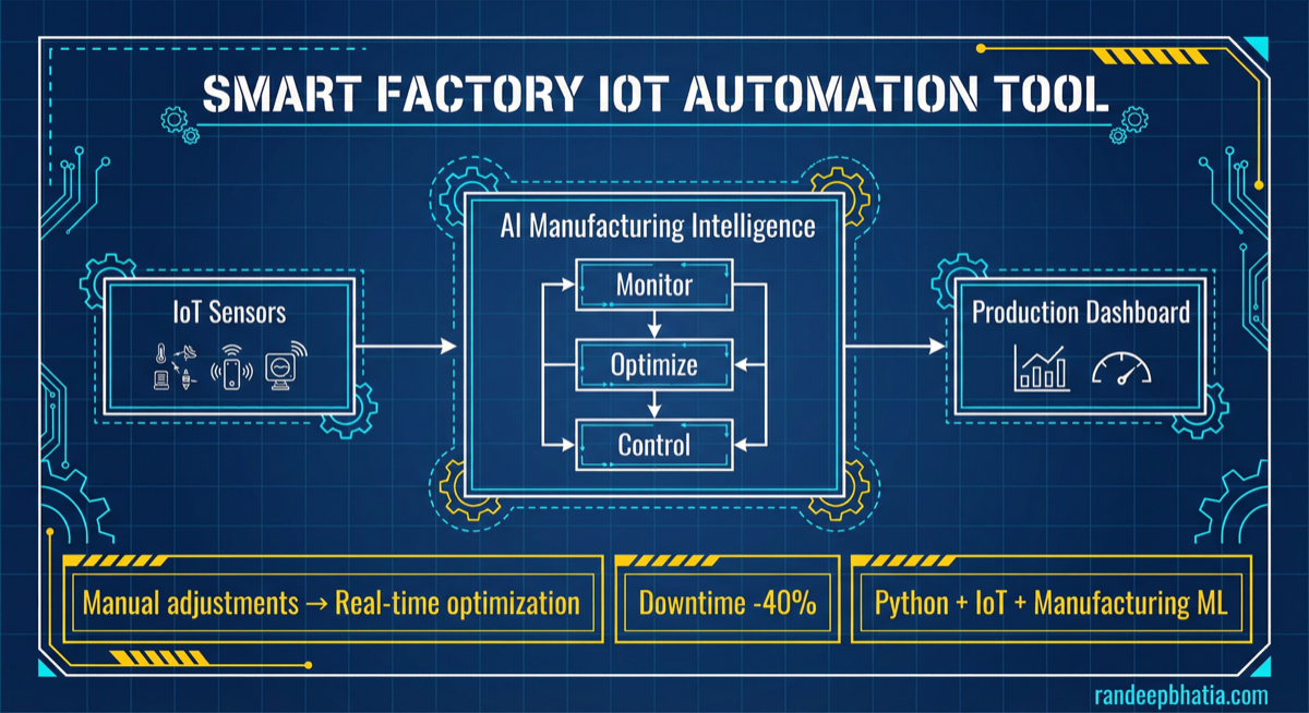 Smart Factory Iot Automation | AI Tools | Randeep Bhatia | Randeep Bhatia